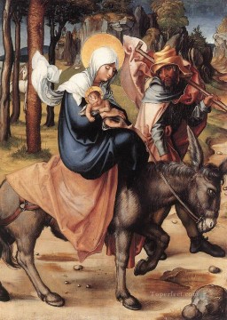 アルブレヒト・デューラー Painting - 聖母の七つの悲しみ エジプトへの逃亡 アルブレヒト・デューラー